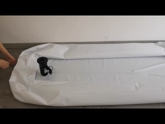 Kit de baño de ducha junto a la cama y equipo de bañera de baño para adultos inflables