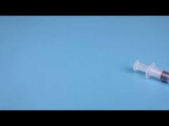 3 ml de jeringa precargada de plástico con enjuague y sellado para un tratamiento clínico seguro y fácil