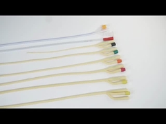 Tipo estándar Catéter desechable de látex de folia Fr26 con recubrimiento de silicona al 100%