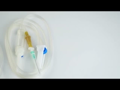 Tubos de caucho libres de látex para perfusión desechable IV Conjunto Conjunto de transfusiones Bulbo de caucho de látex