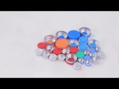 13mm 15mm 20mm 28mm Aluminio plástico Flipoff Sello para botella de vidrio solicitud personalizada